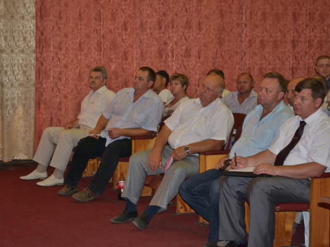 Предуборное совещание в Зернограде, Ростовская область