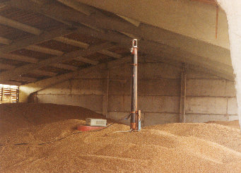 Рисунок 1. Лазерная обработка семян перед посевом в закрытом складе