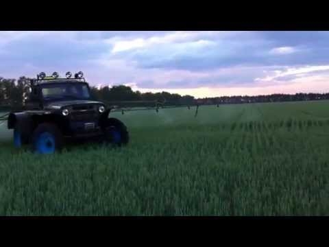 Самоходный опрыскиватель "Виктория" на базе УАЗ