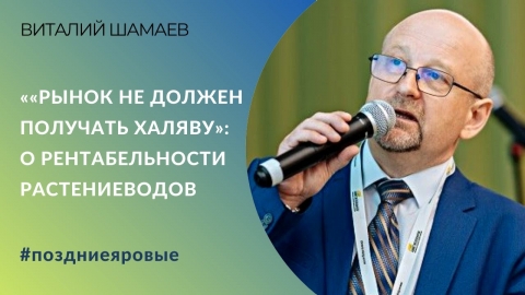 «Рынок не должен получать халяву»: Виталий Шамаев – о рентабельности растениеводов #поздниеяровые